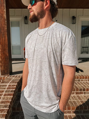 Burlebo Go To Tee - Digi Camo Ivory