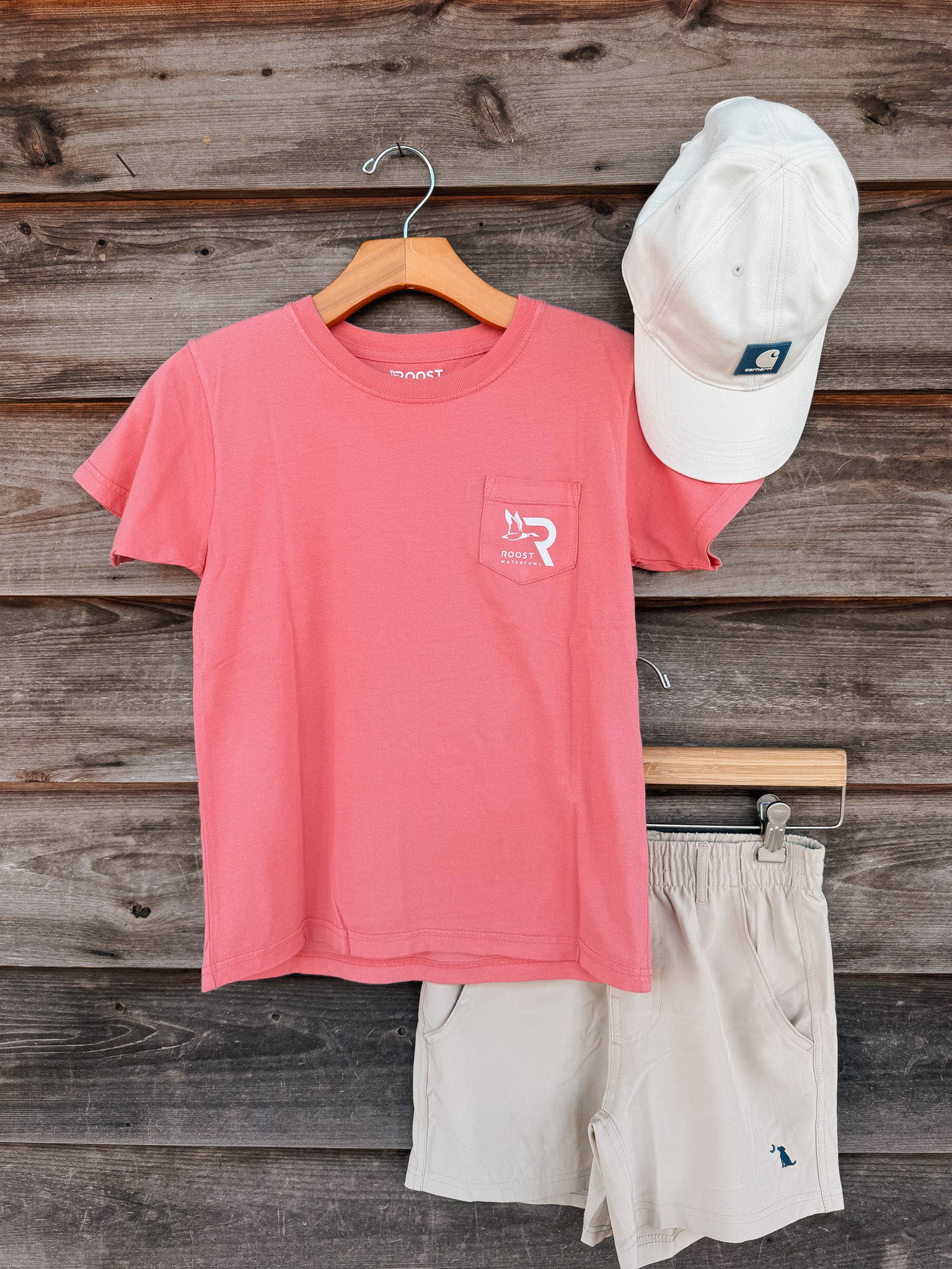 Toddler & Youth Roost Vintage Retriever in Watermelon