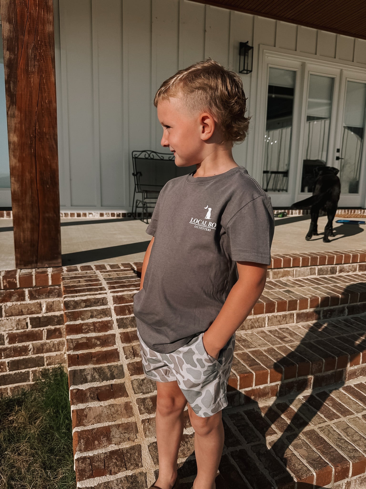 Youth Local Boy Original Localflage Circle T-Shirt