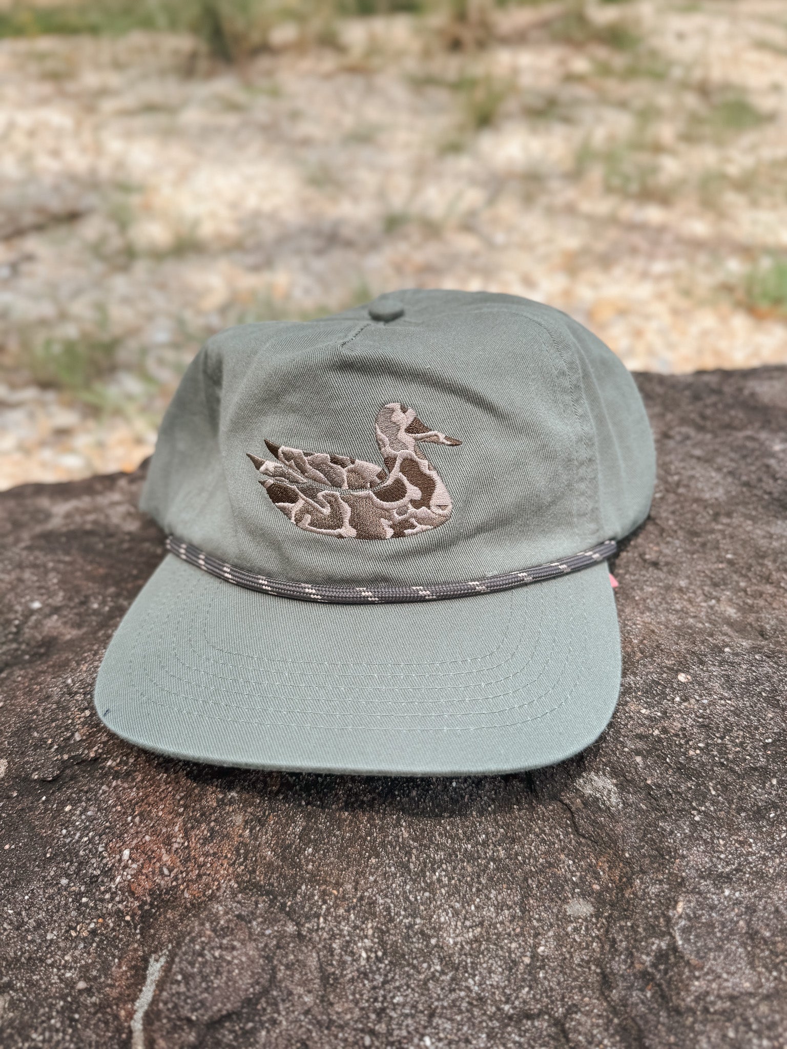 Men's Southern Marsh Ensenada Rope Hat - Camo Duck