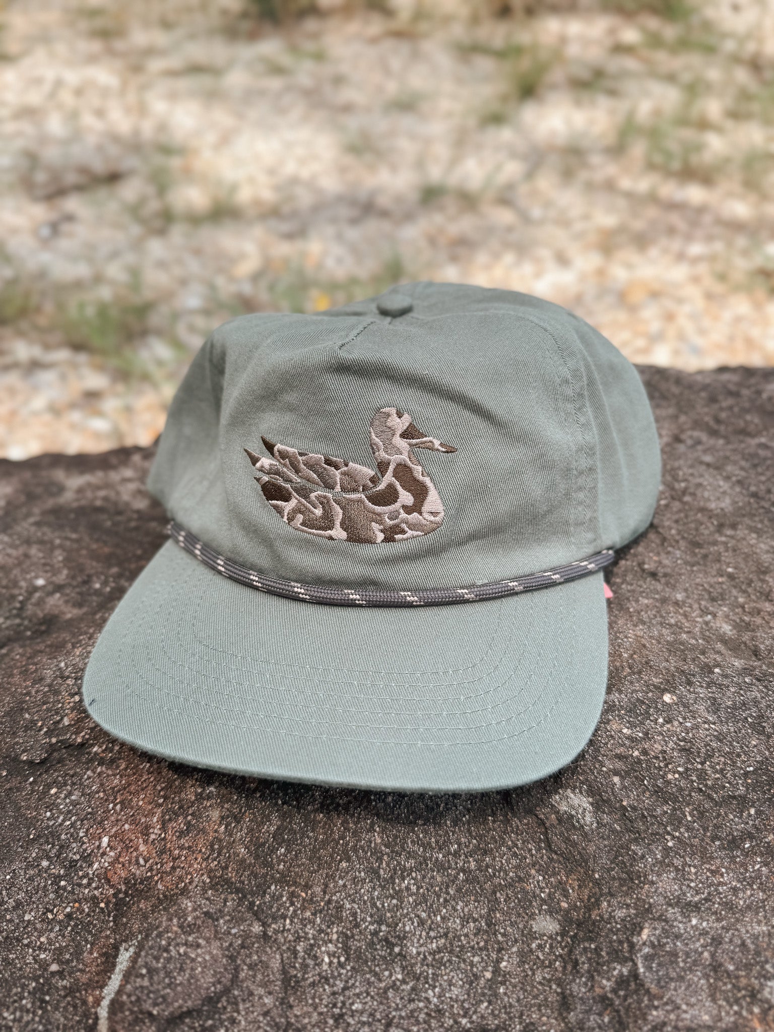 Men's Southern Marsh Ensenada Rope Hat - Camo Duck