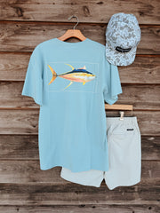 Men's Coastal Cotton Tuna T-Shirt - Ether