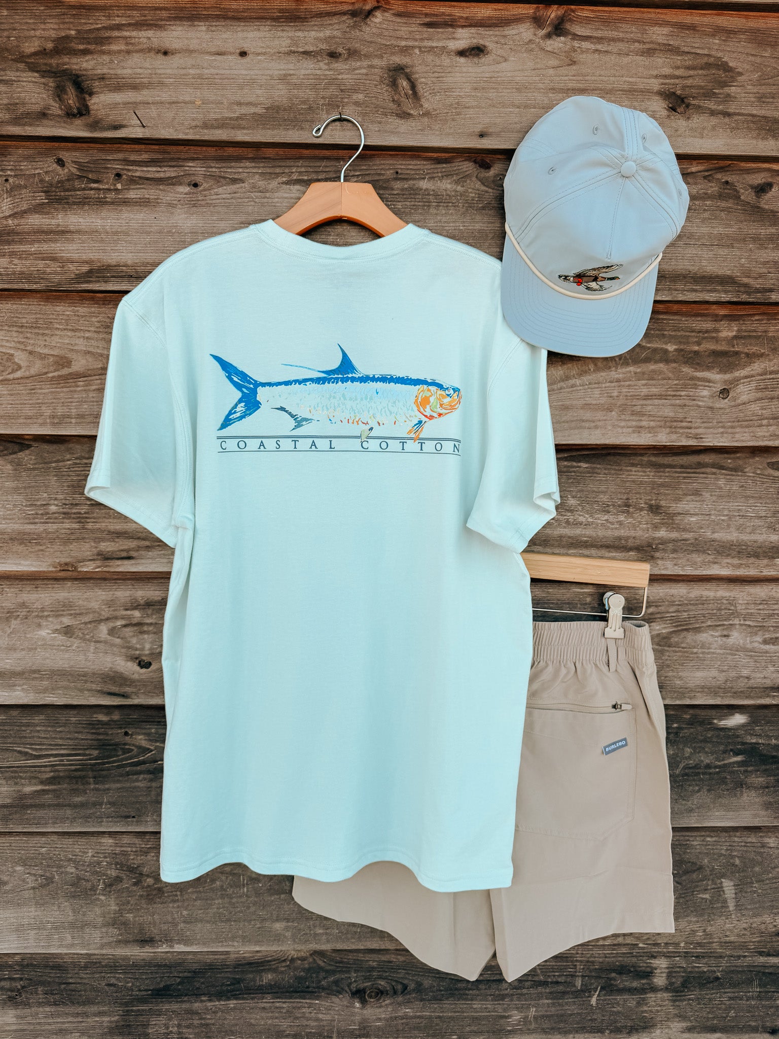 Men's Coastal Cotton Tarpon T-Shirt - Reef