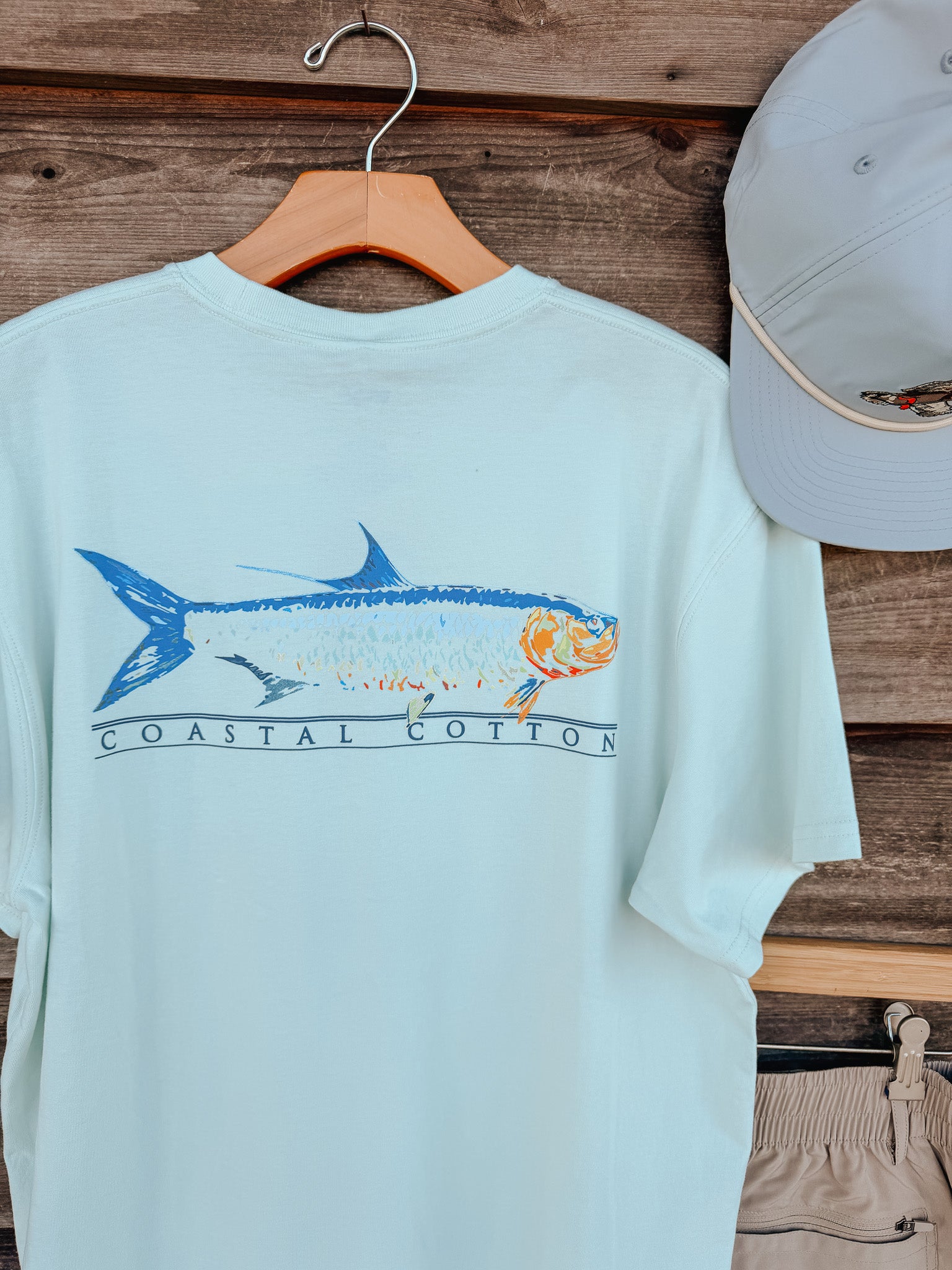 Men's Coastal Cotton Tarpon T-Shirt - Reef