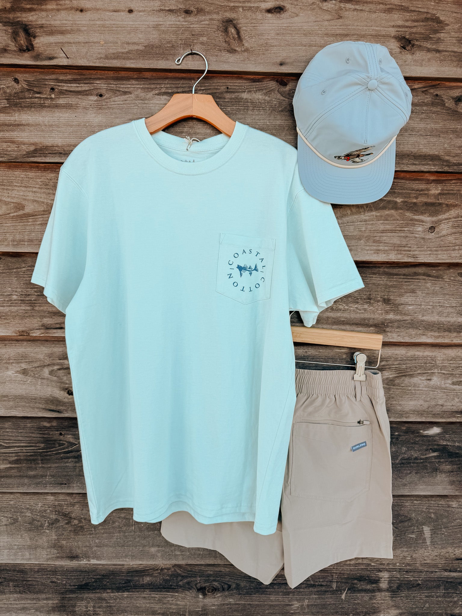 Men's Coastal Cotton Tarpon T-Shirt - Reef