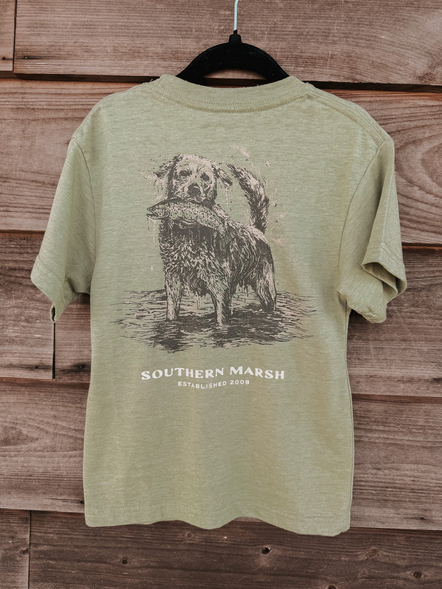 Youth Southern Marsh Shake & Release Seawash T-Shirt