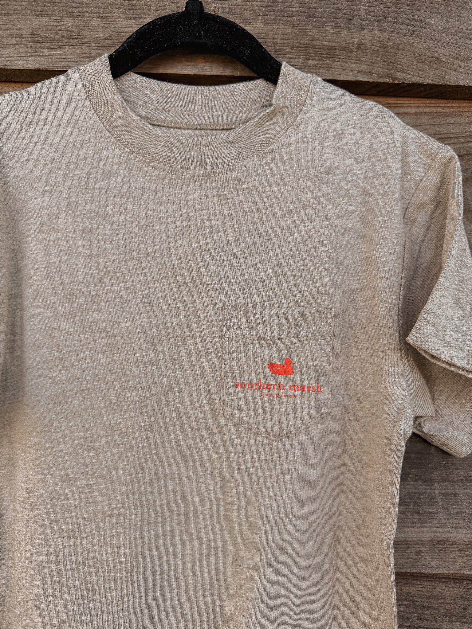 Youth Southern Marsh Loaded up Pup T-Shirt in Taupe