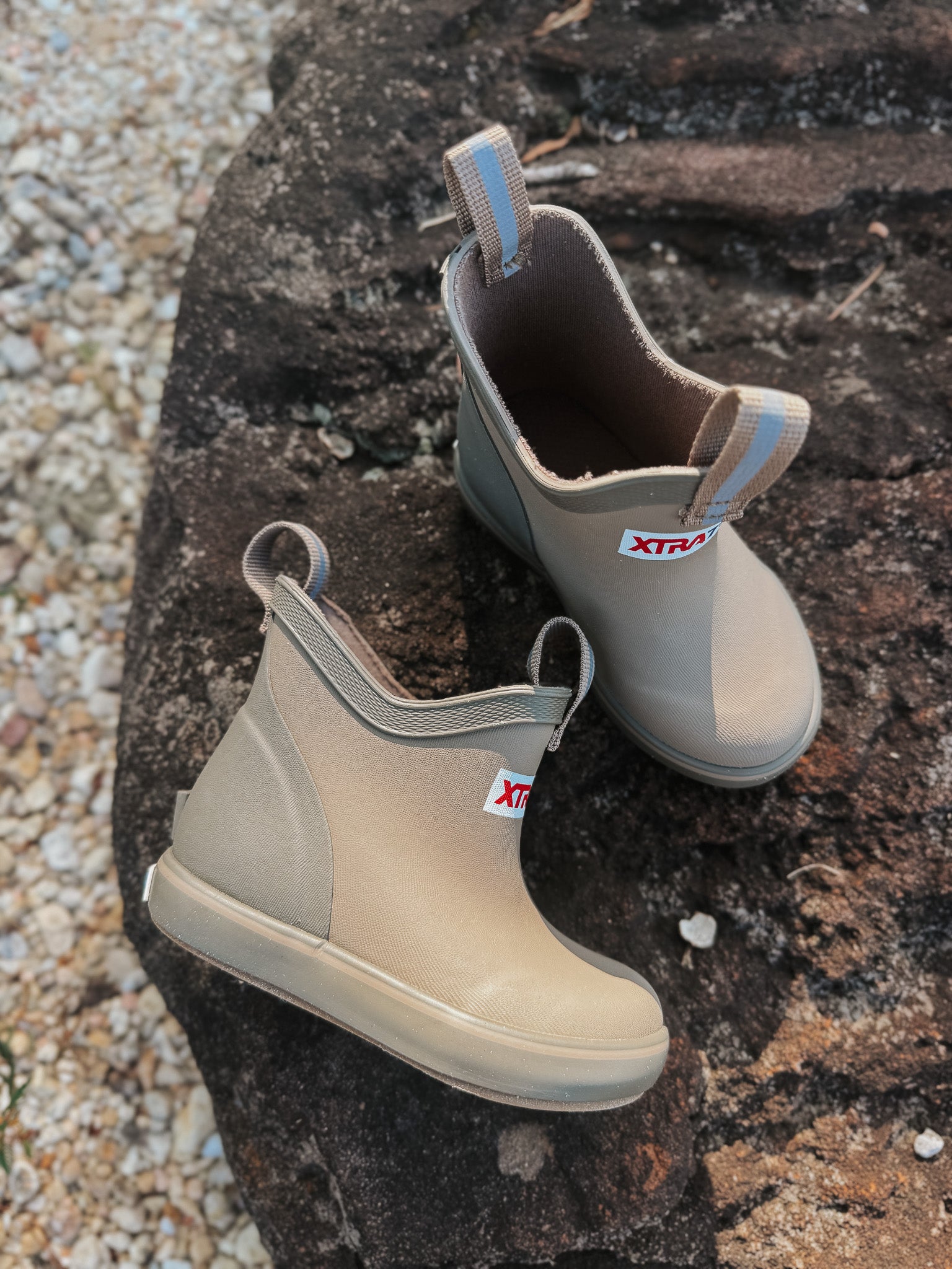 Little Kid's XTRATUF Ankle Deck Boot in Brown