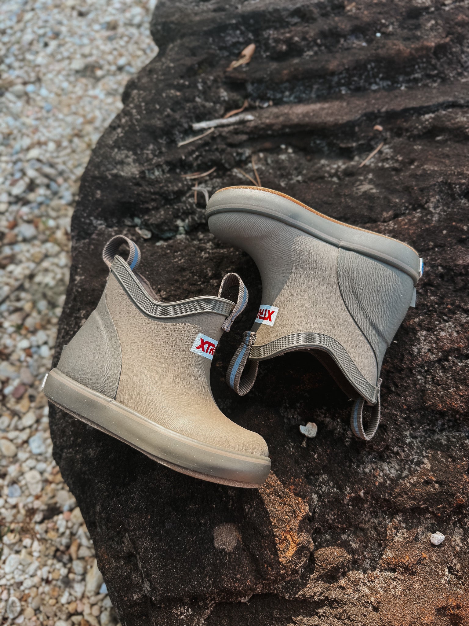 Little Kid's XTRATUF Ankle Deck Boot in Brown