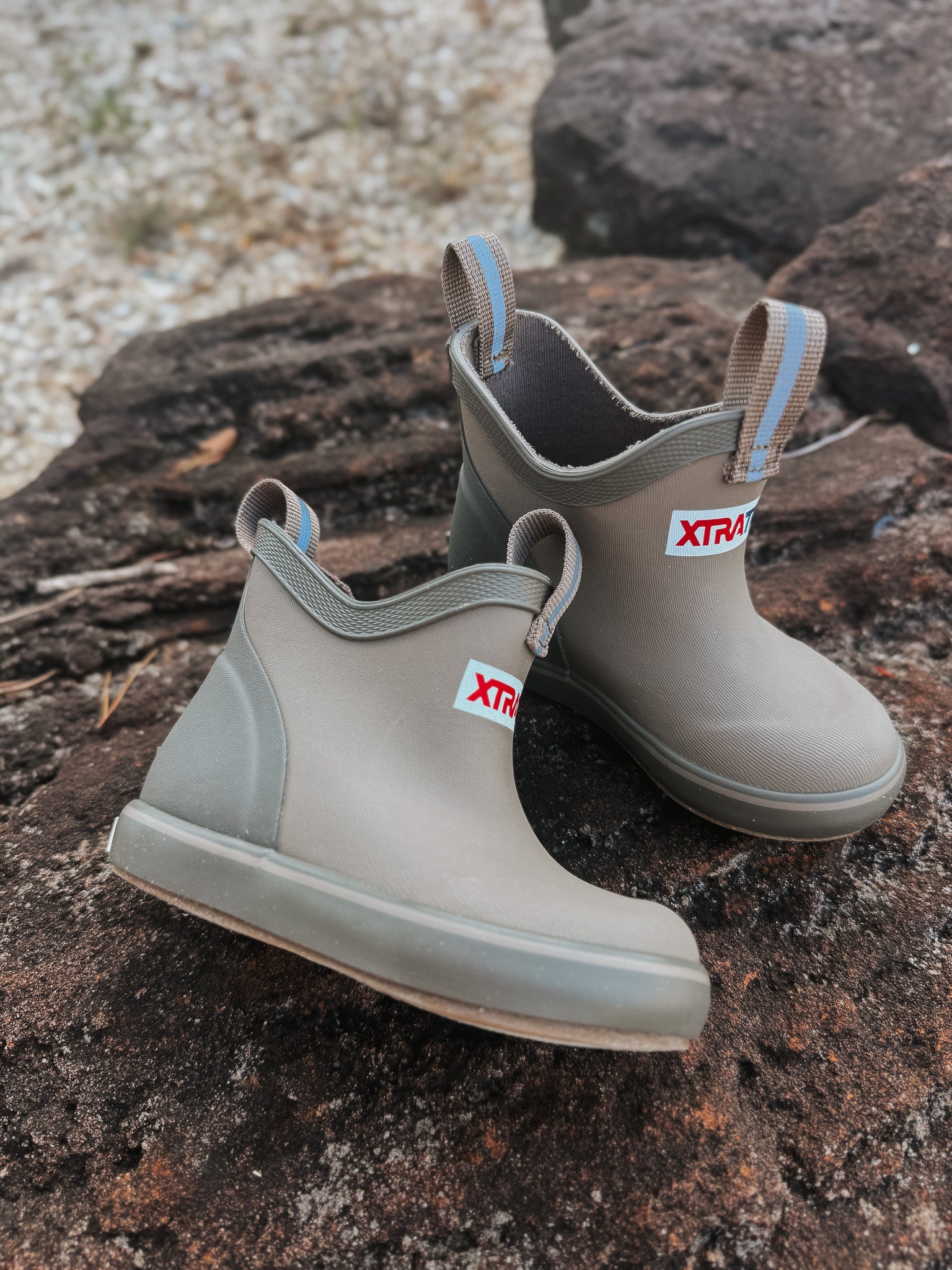 Little Kid's XTRATUF Ankle Deck Boot in Brown