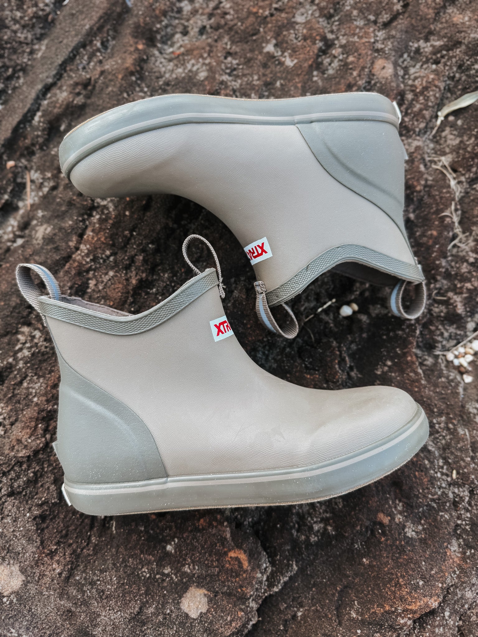 Kid's XTRATUF Ankle Deck Boot in Brown