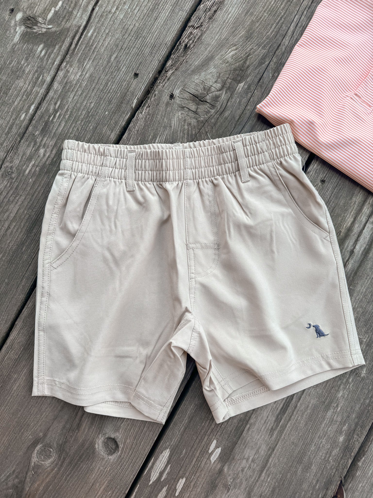 Youth Local Boy Outfitters Volley Shorts in Khaki