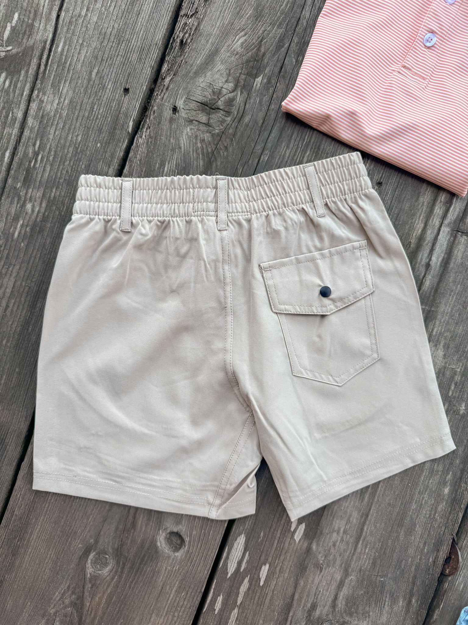 Youth Local Boy Outfitters Volley Shorts in Khaki