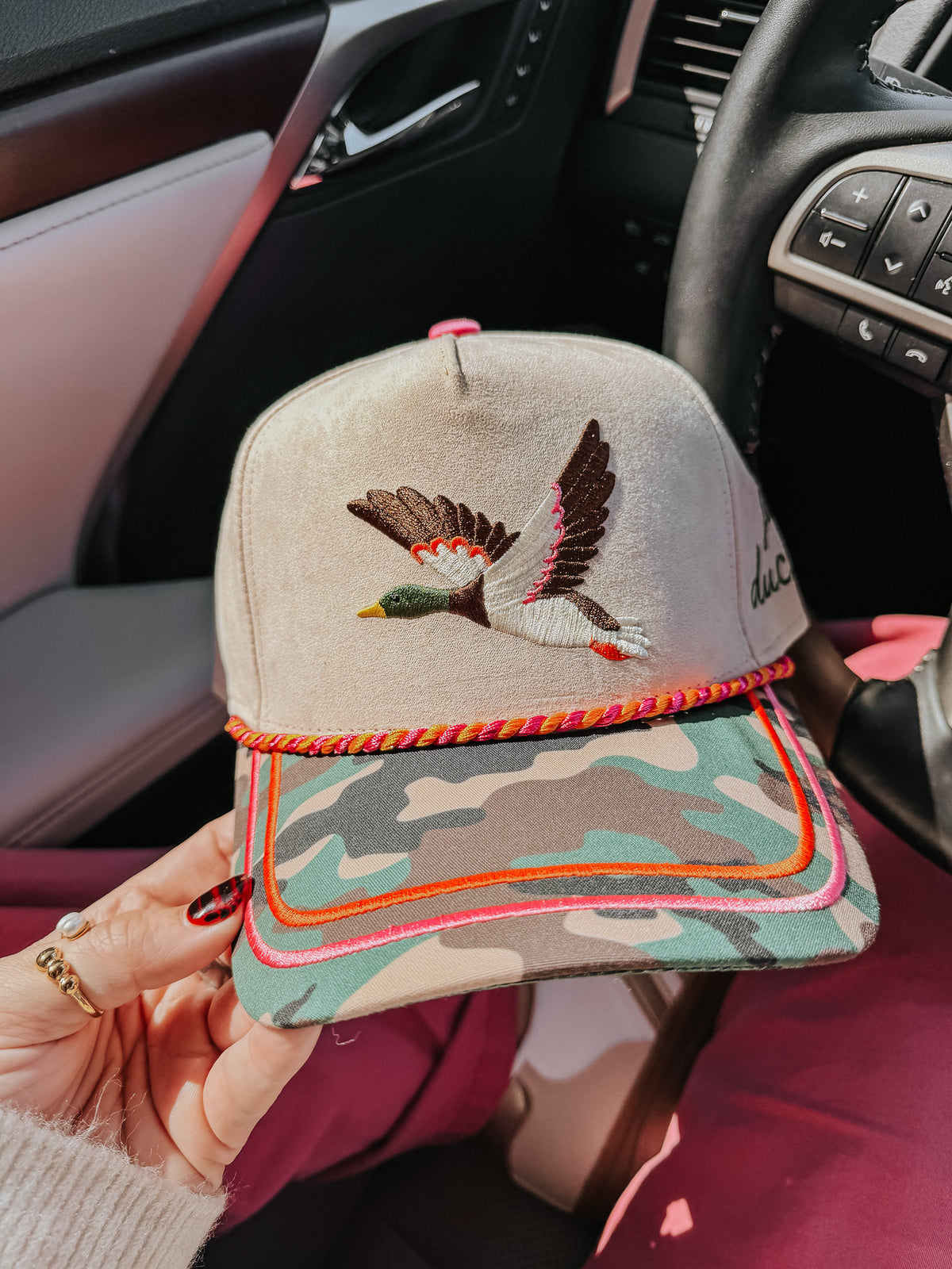 Just Ducky Mallard Trucker Hat
