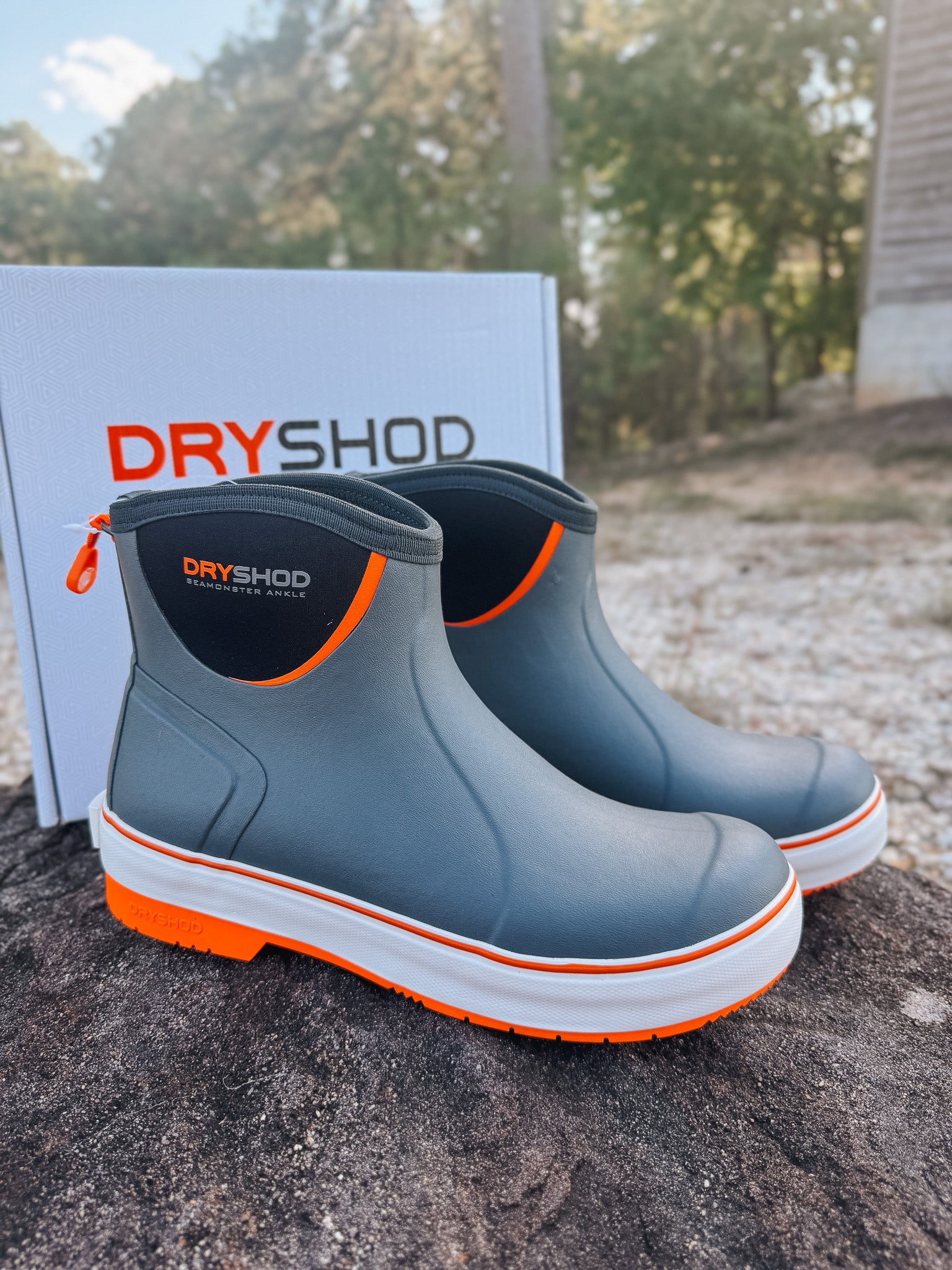 Men's Dryshod Seamonster FLX Ankle Grey