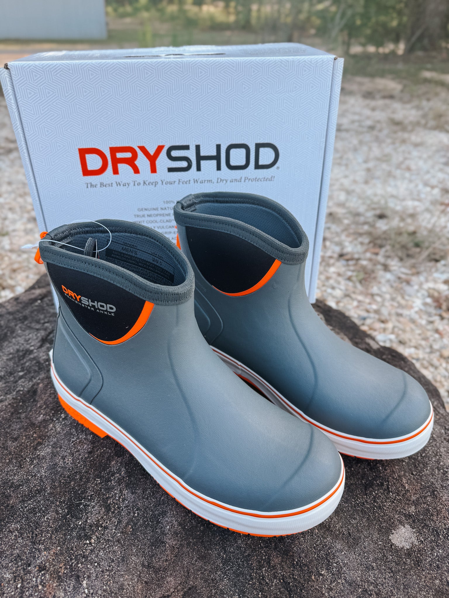 Men's Dryshod Seamonster FLX Ankle Grey