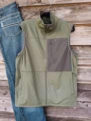 Duck Camp Lightweight Grid Tech Vest in Moss/Raven