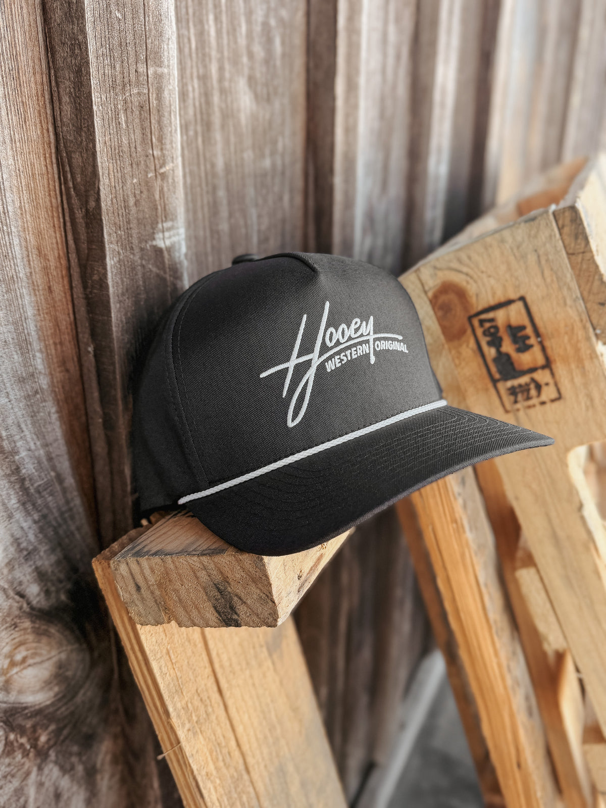 Hooey | Mark Out Western Originals Cap - Black