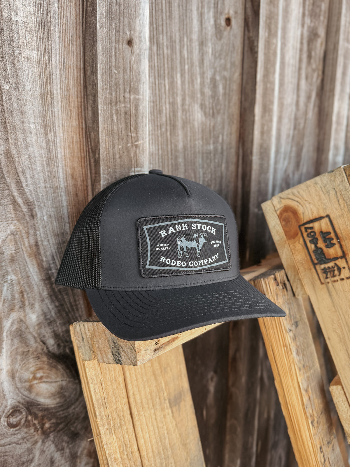 Hooey | Youth Rank Stock Hat - Black