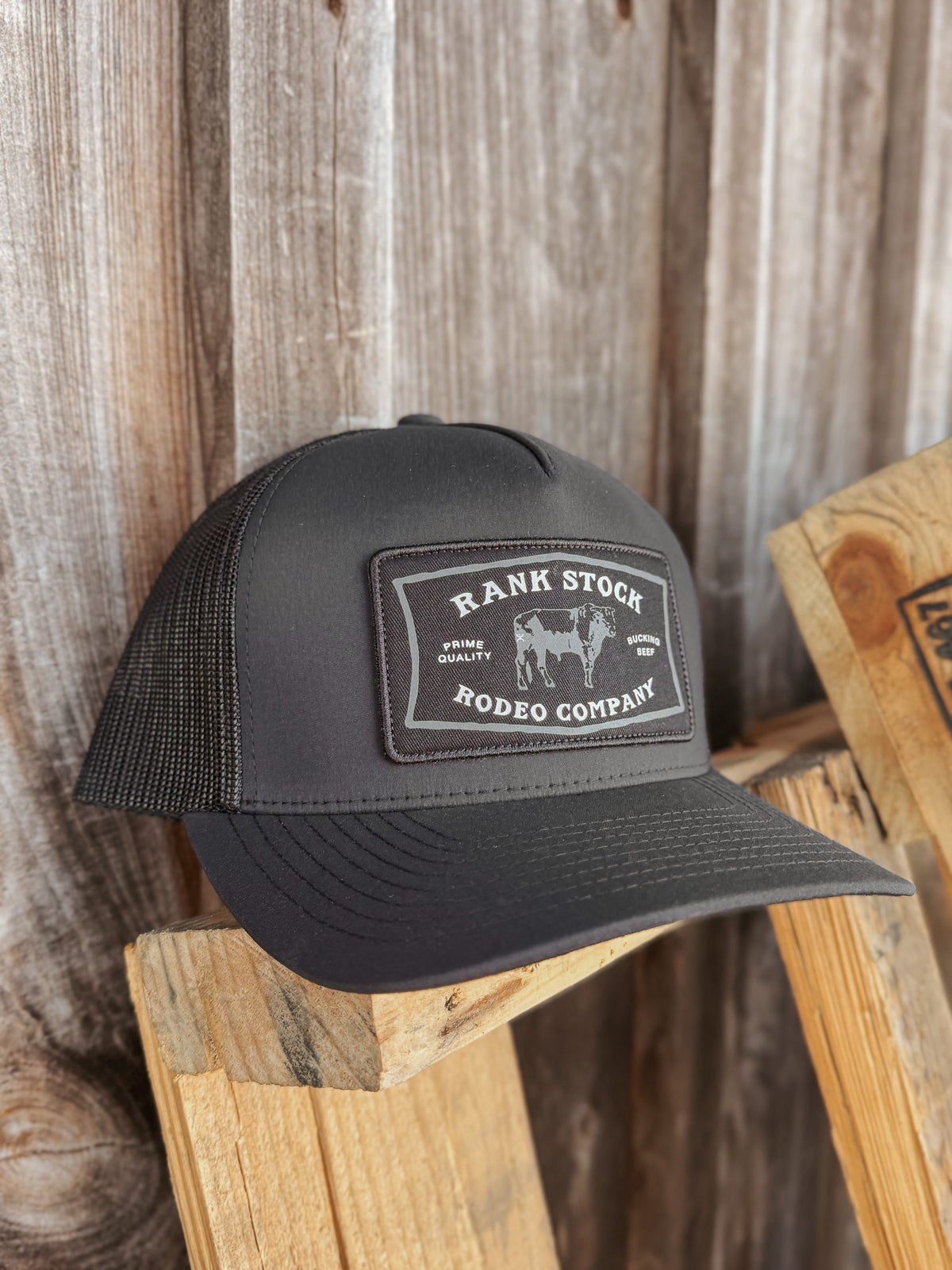 Hooey | Youth Rank Stock Hat - Black