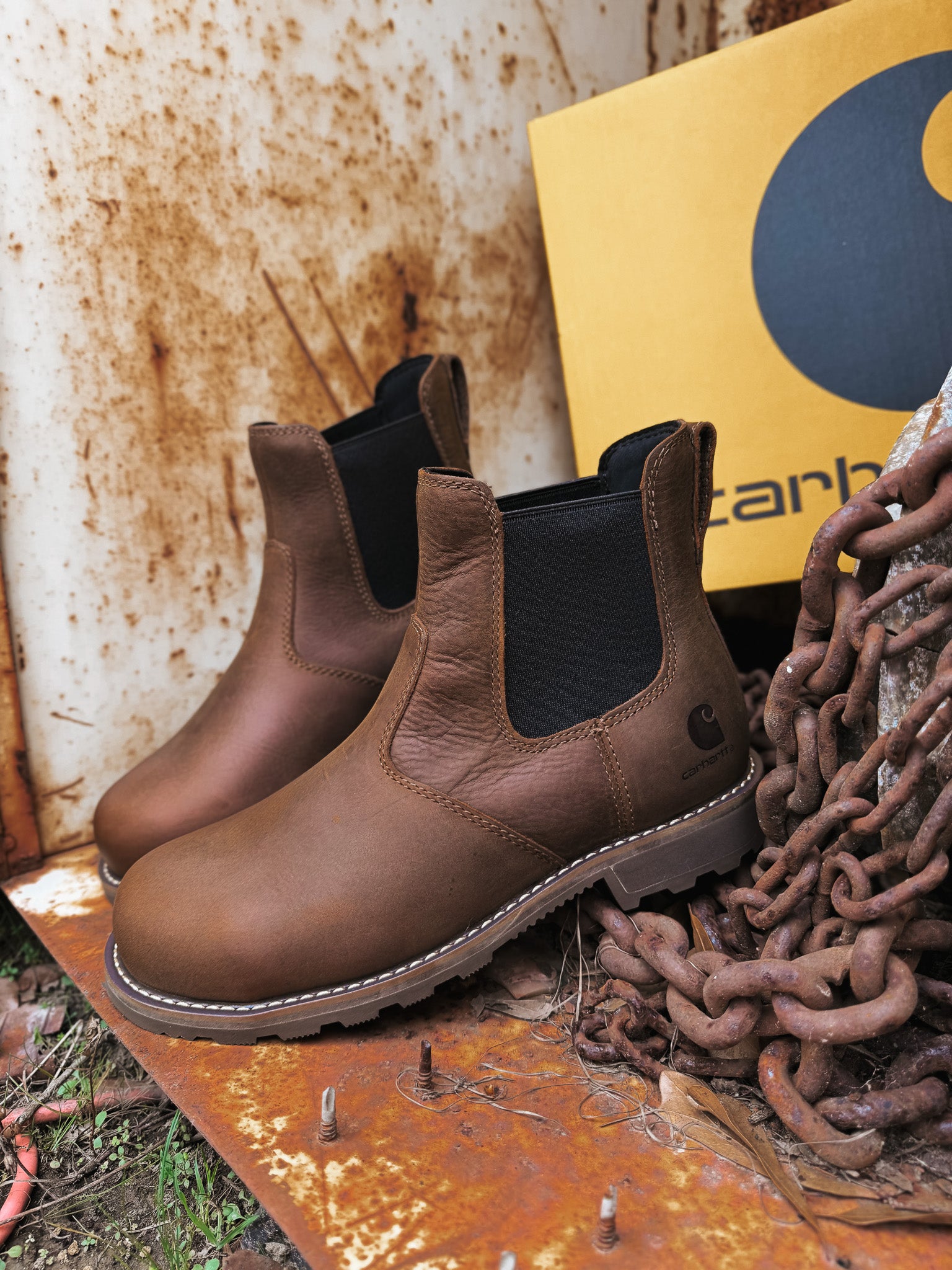 Carhartt Frontier Water Resistant Steel Toe Chelsea