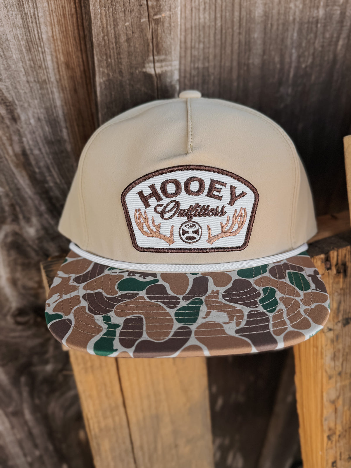Hooey | The Outfitters Hat - Tan/Camo
