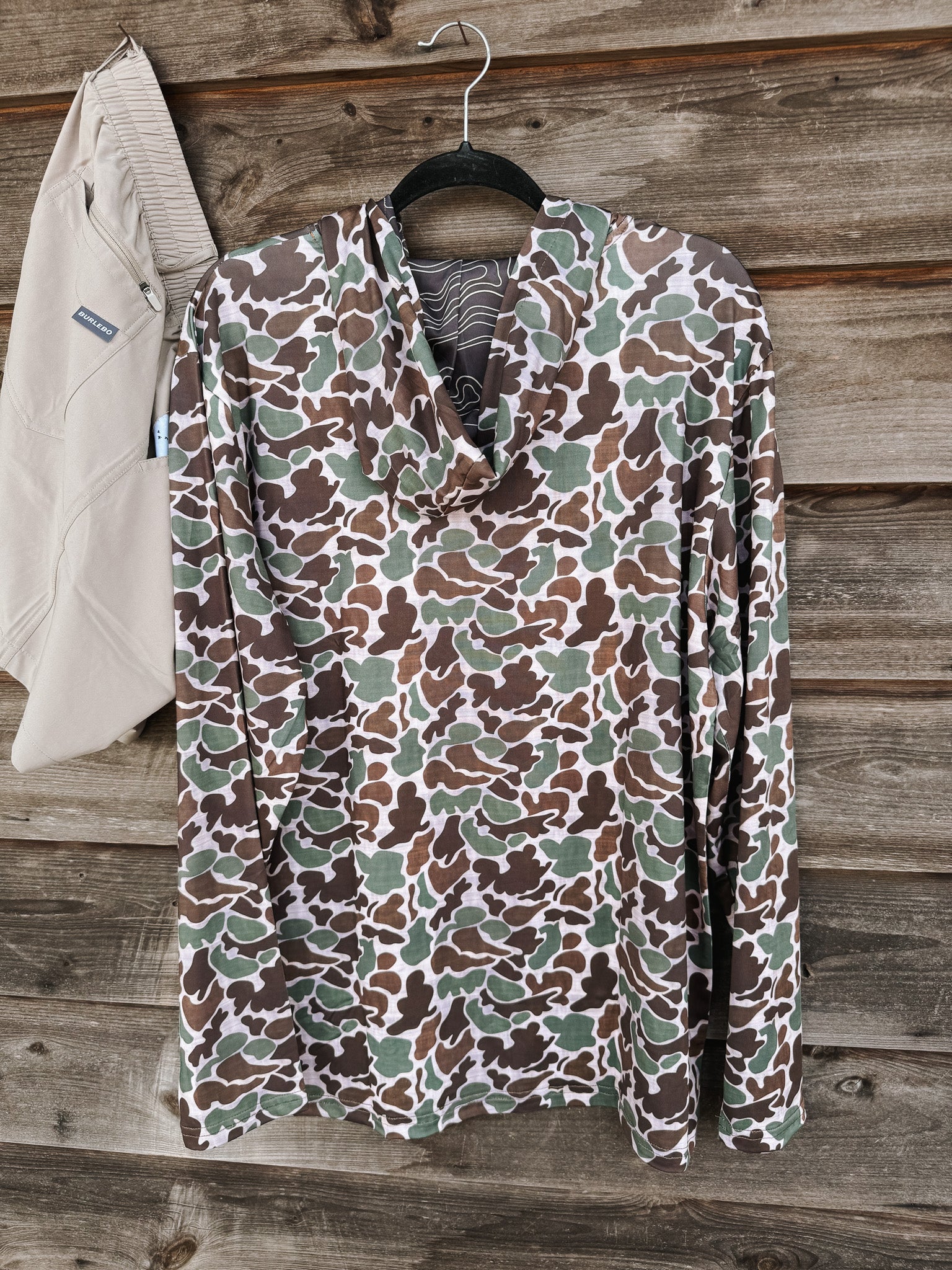 Men's Fieldstone Dry-fit Camo Light Weight Hoodie