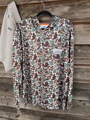 Men's Fieldstone Dry-fit Camo Light Weight Hoodie