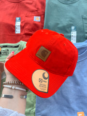 GORRA DE LONA CARHARTT EN GROSELLA 