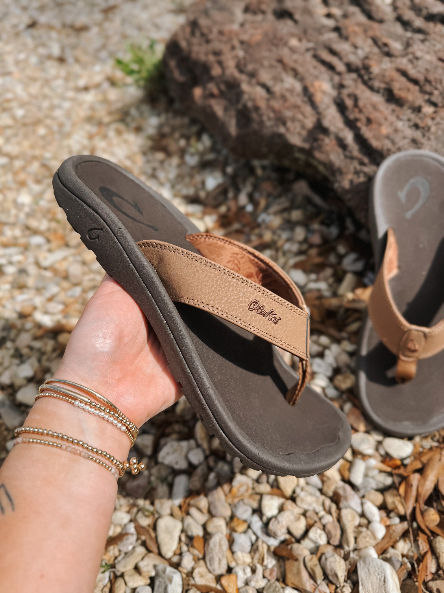 Men's Olukai Ohana Sandals in Tan/Java – Boot Country