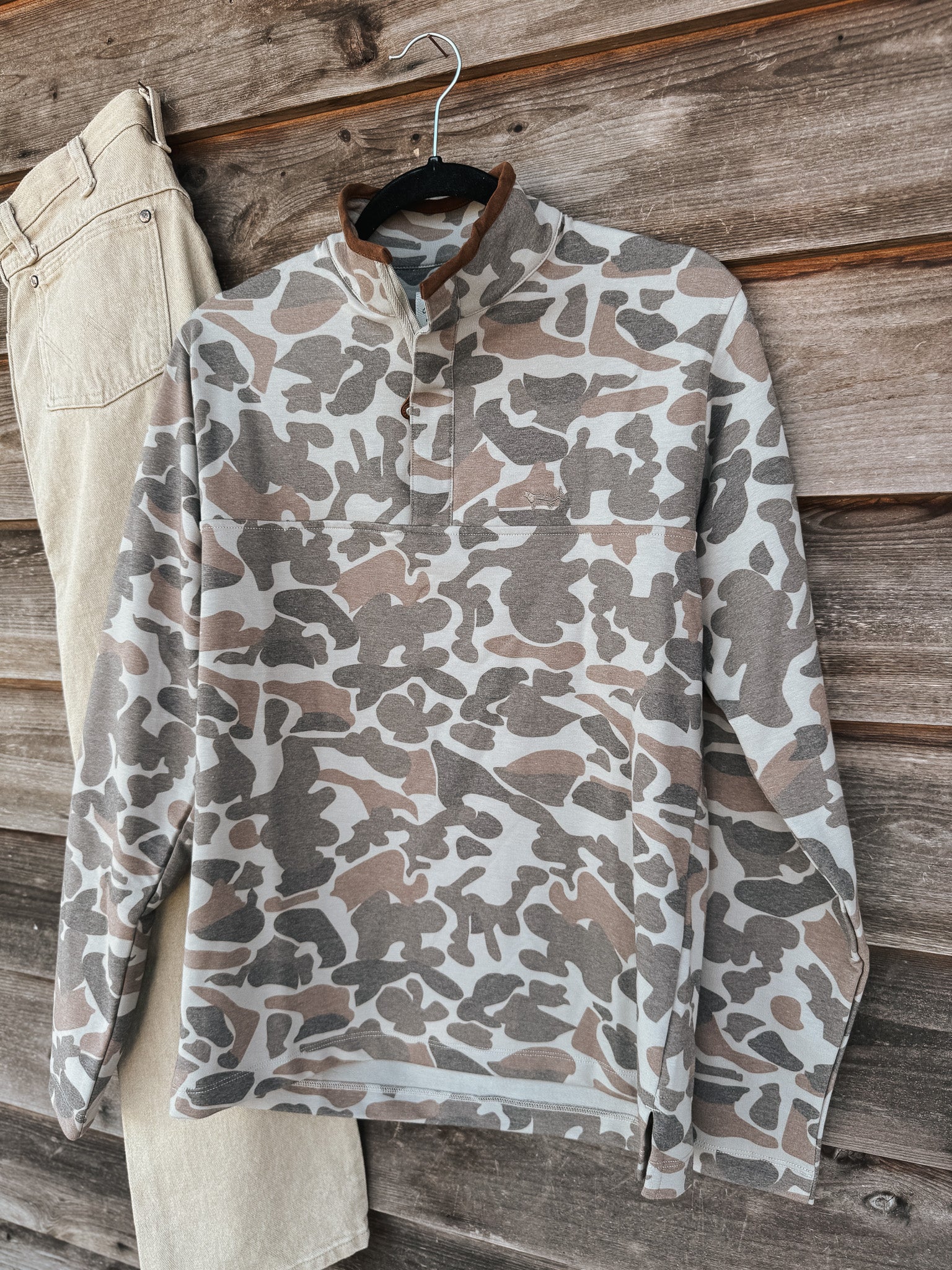 Coastal Cotton Men's Camo Pullover