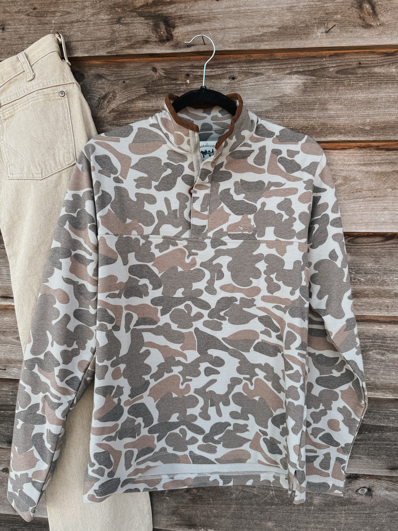 Coastal Cotton Men's Camo Pullover