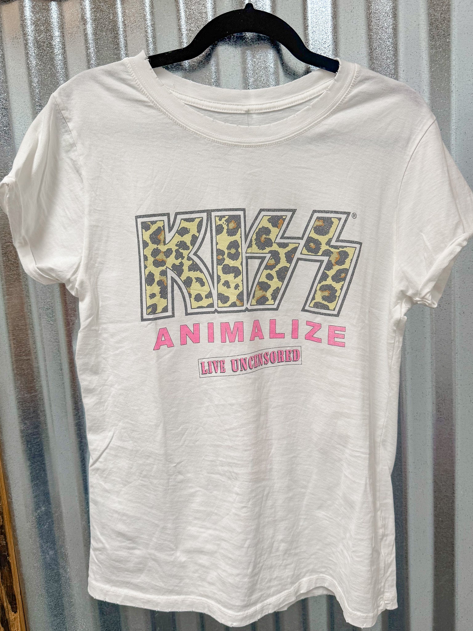 KISS Animalize Uncensored Tour Tee