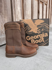 Georgia Boots | Men's 11" Core 37 Farm & Ranch Round Toe Waterproof Boots