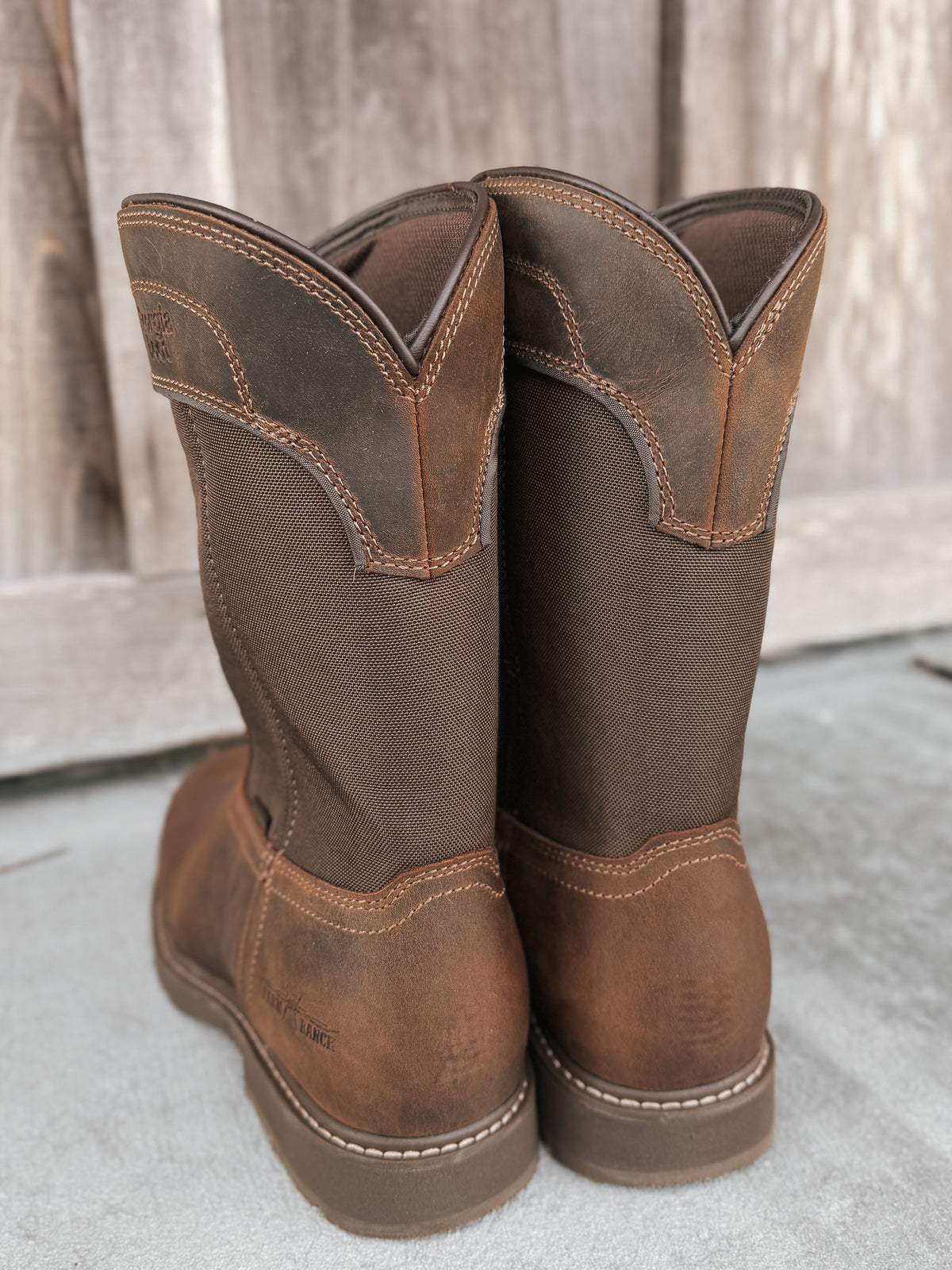Georgia Boots | Men's 11" Core 37 Farm & Ranch Round Toe Waterproof Boots