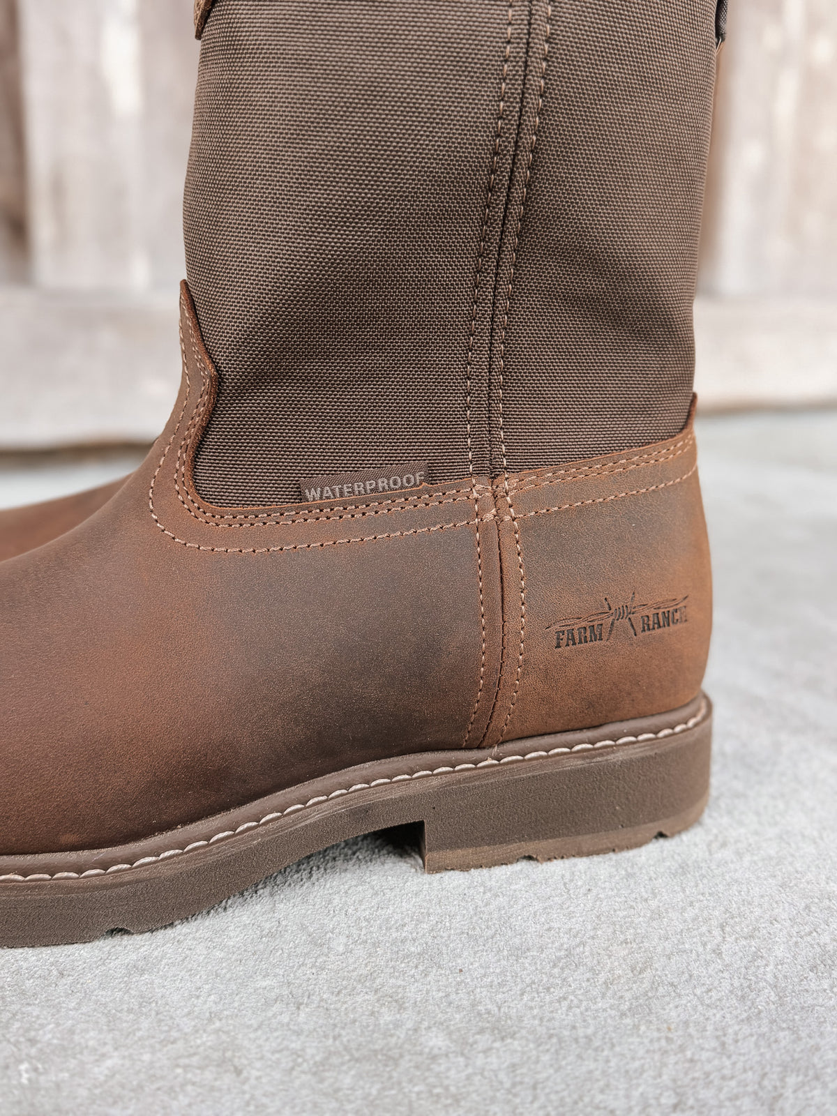 Georgia Boots | Men's 11" Core 37 Farm & Ranch Round Toe Waterproof Boots