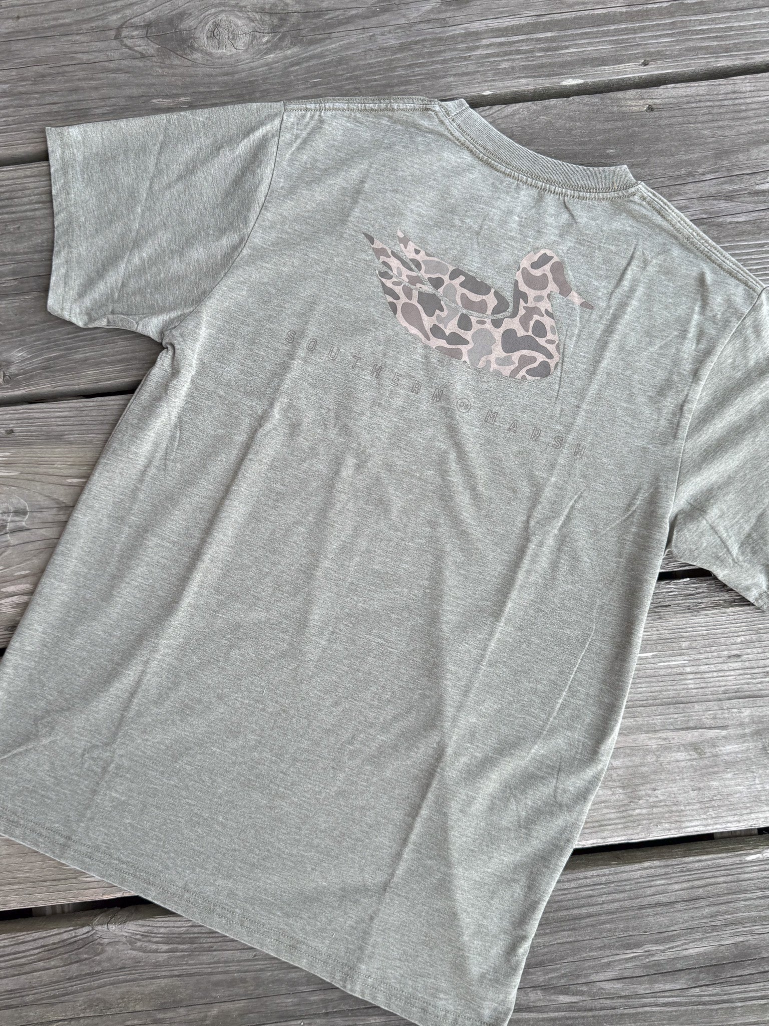 Men's Southern Marsh Retro Duck Seawash T-Shirt