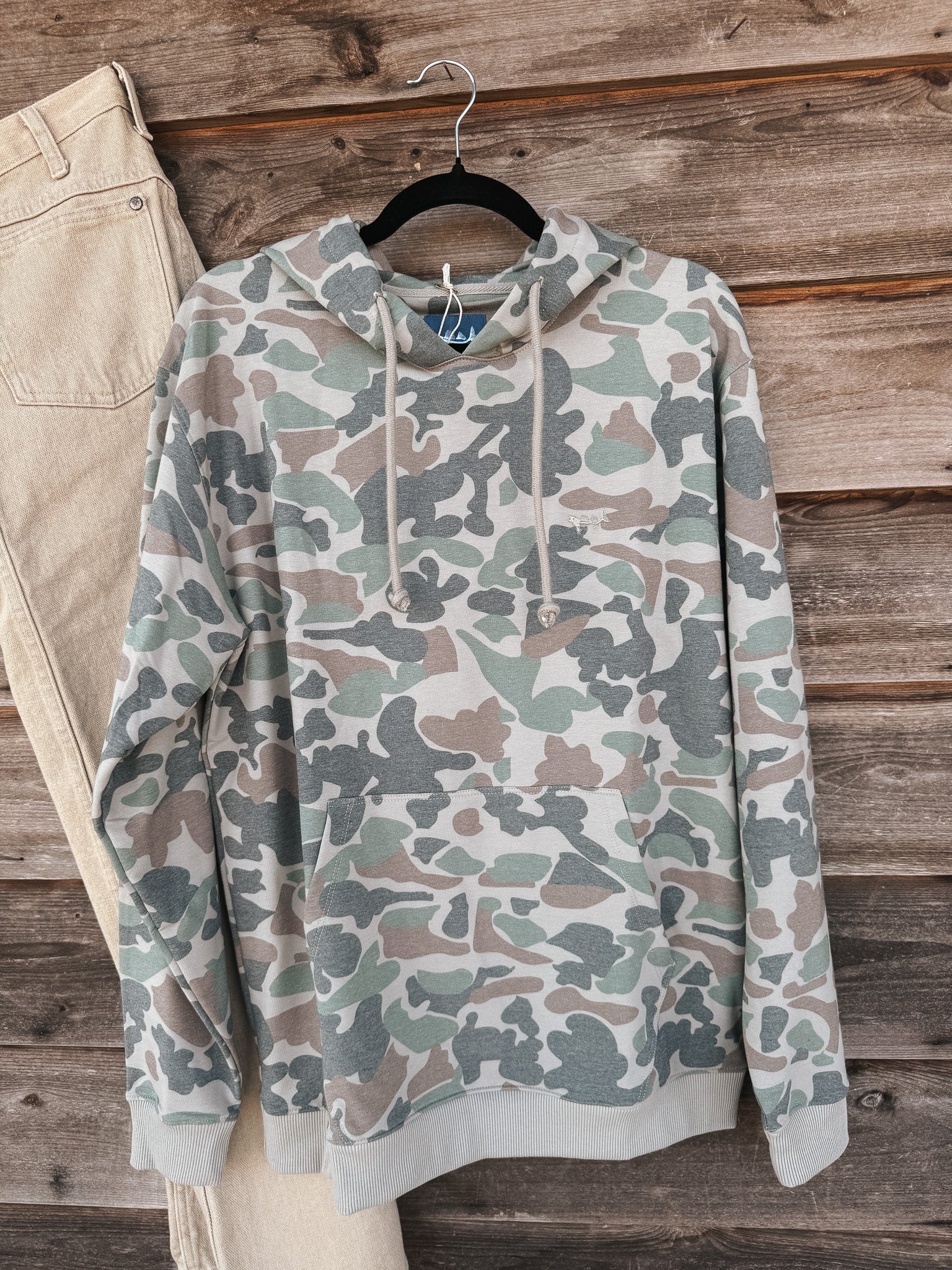 Coastal Cotton Camo Hoodie