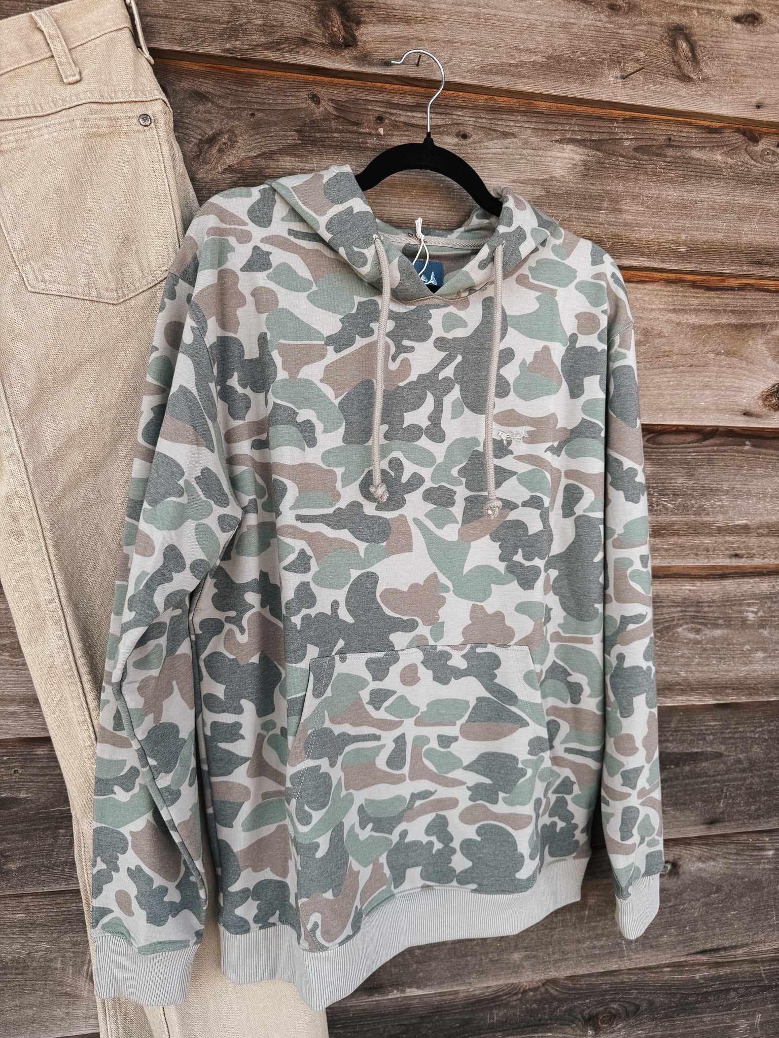 Coastal Cotton Camo Hoodie