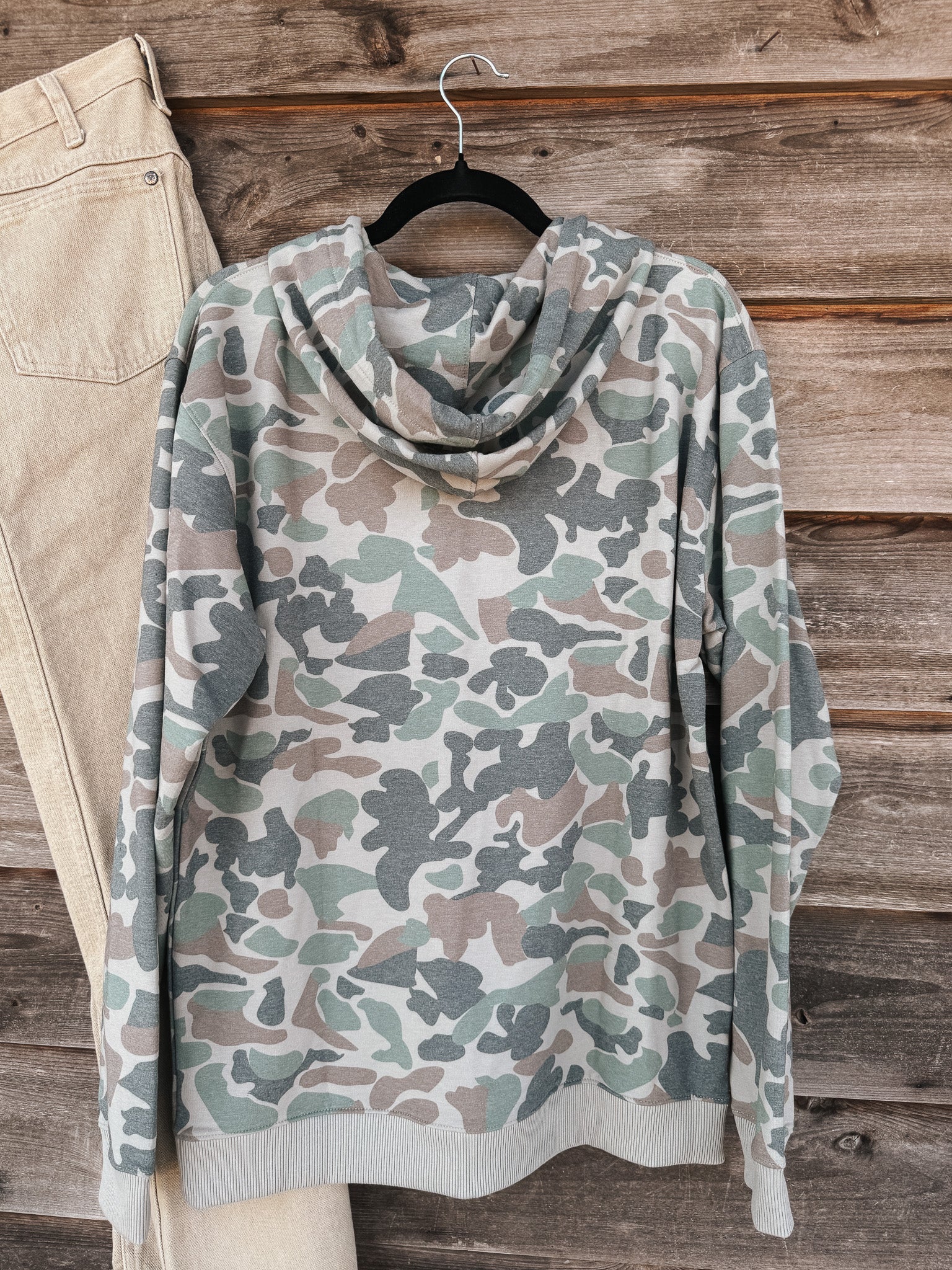 Coastal Cotton Camo Hoodie