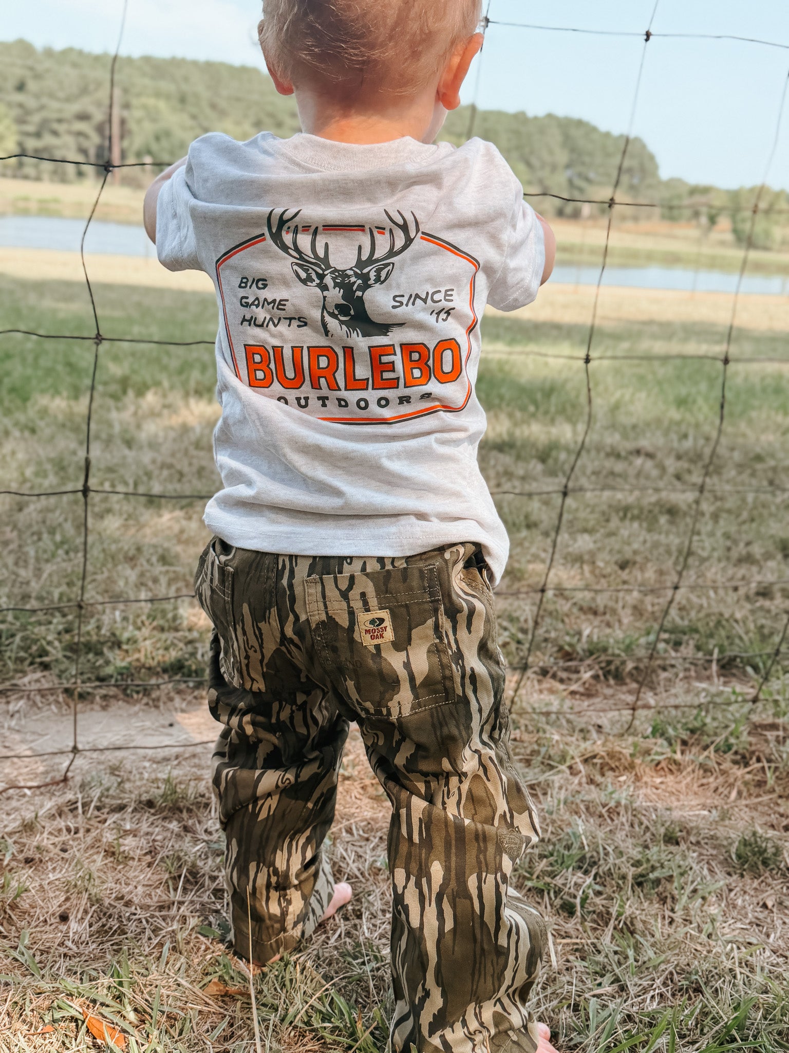 Mossy Oak Toddler Cotton Mill 4 Pocket Pant in Bottomland