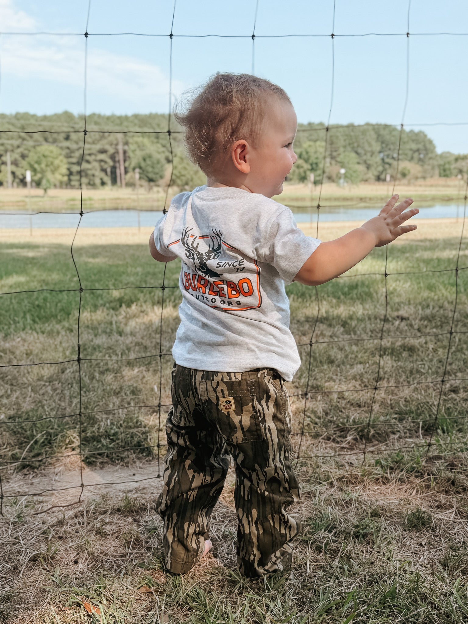 Mossy Oak Toddler Cotton Mill 4 Pocket Pant in Bottomland