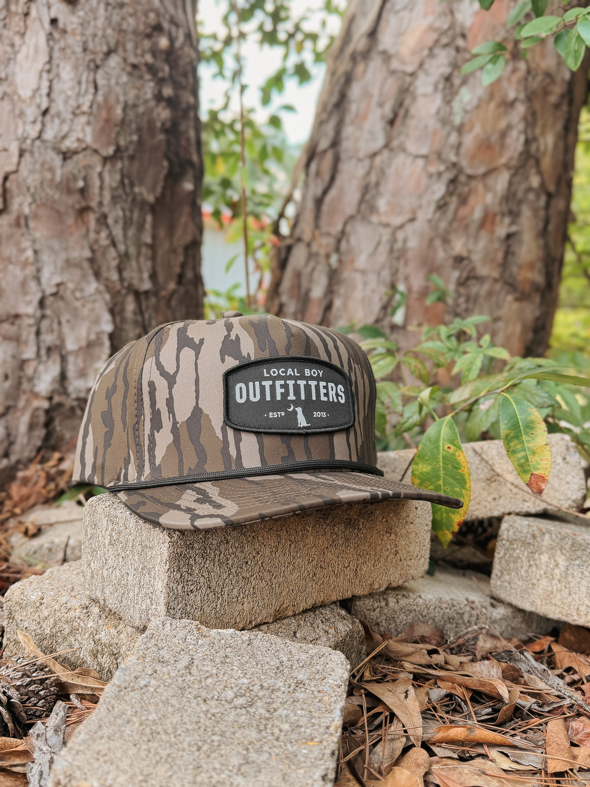 Local Boy | Woven Patch High Crown Rope Hat in OG Bottomland