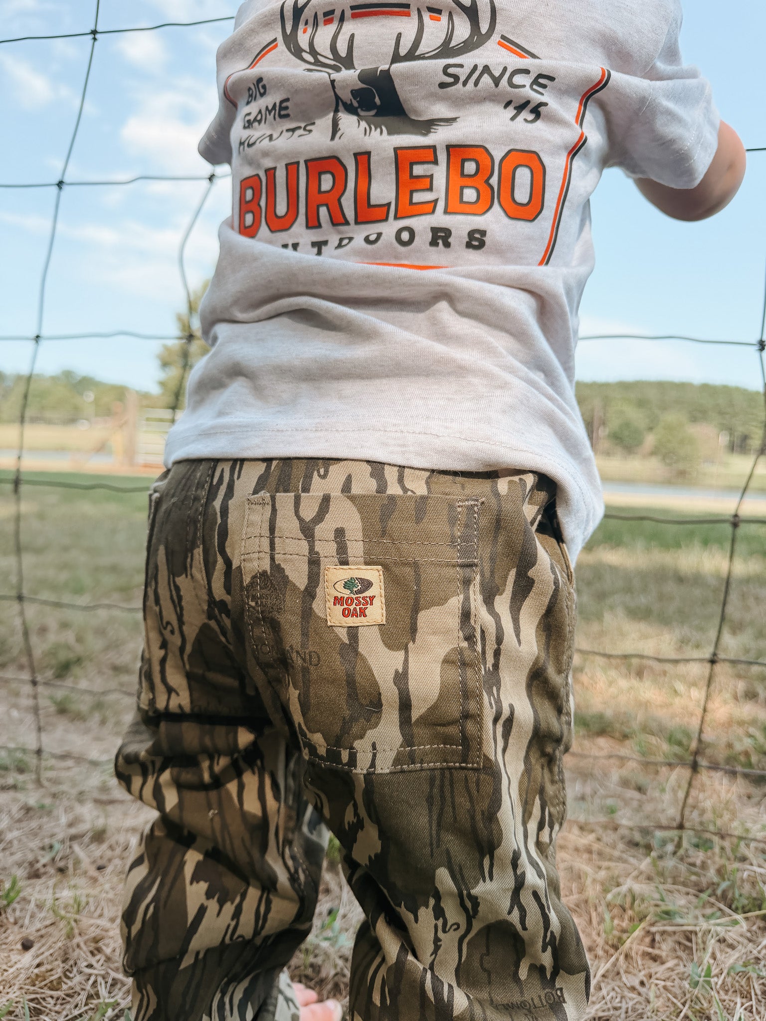 Mossy Oak Toddler Cotton Mill 4 Pocket Pant in Bottomland