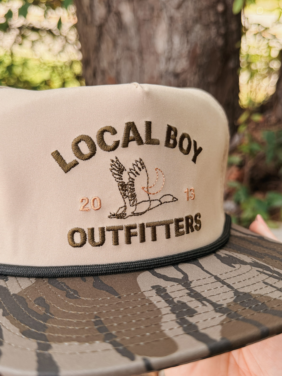 Local Boy | Duck Lines Low Profile Rope Hat