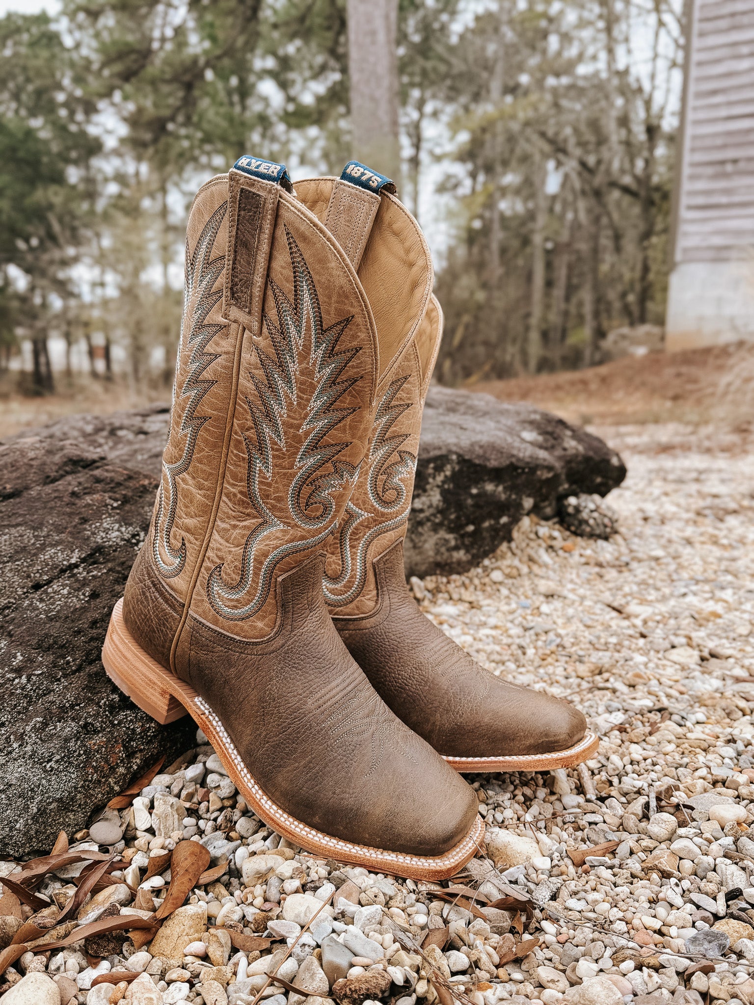 Hyer Men's Kincaid Shrunken Shoulder Western Boots