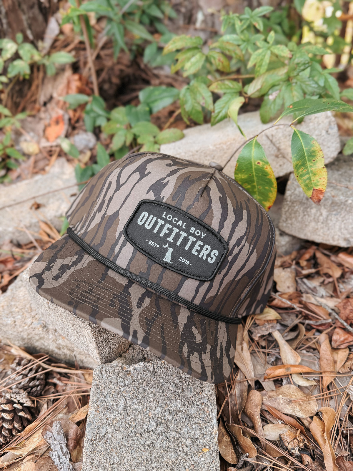 Local Boy | Woven Patch High Crown Rope Hat in OG Bottomland