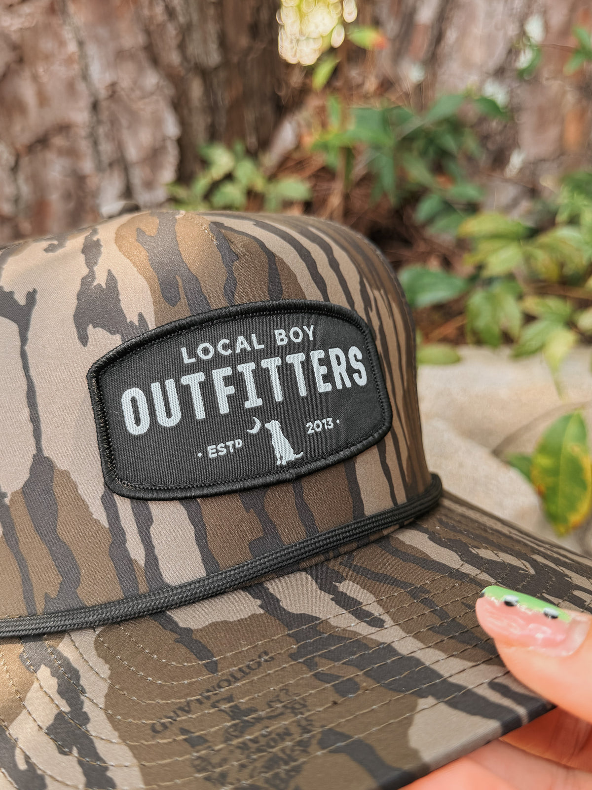 Local Boy | Woven Patch High Crown Rope Hat in OG Bottomland