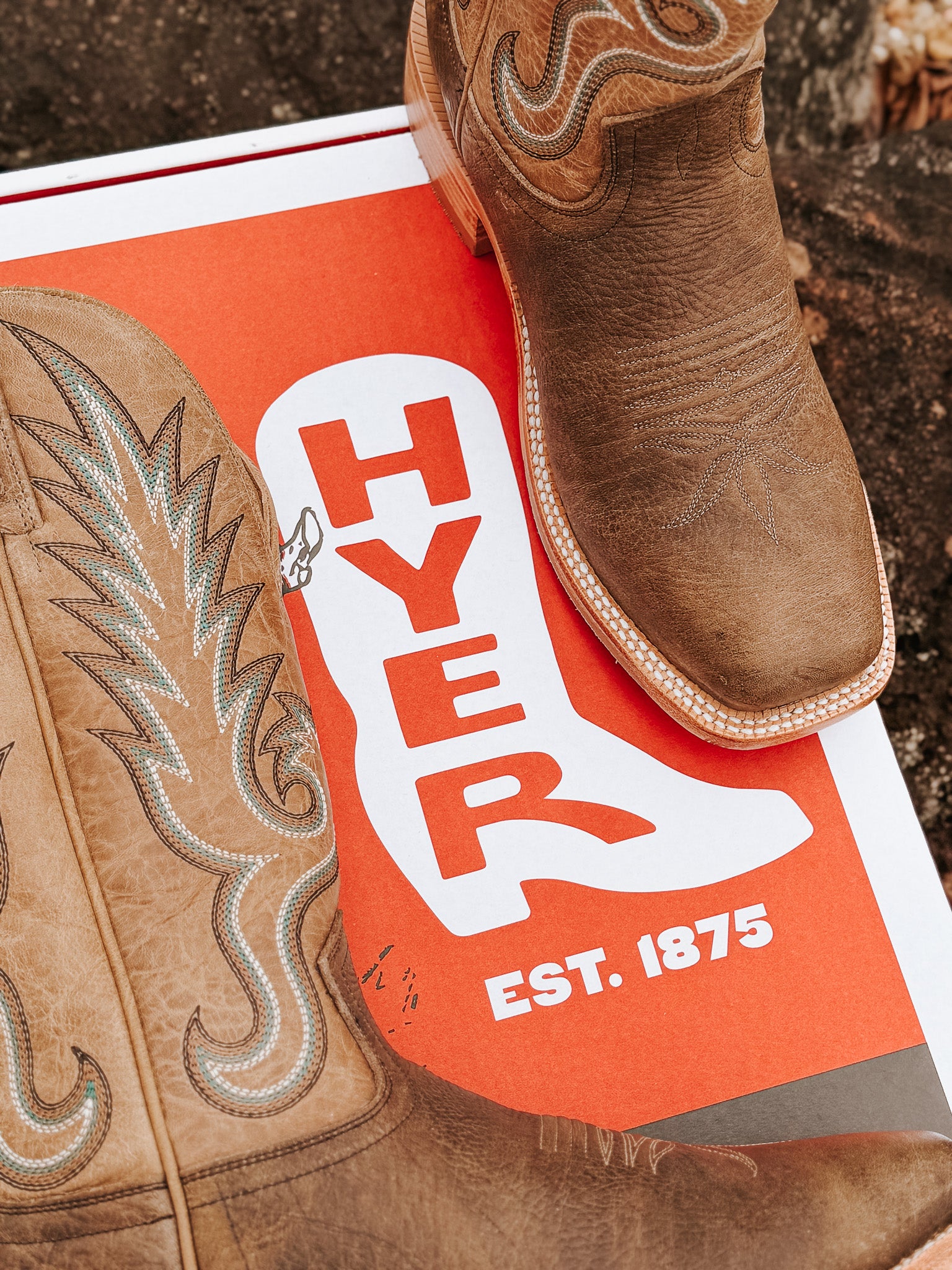 Hyer Men's Kincaid Shrunken Shoulder Western Boots