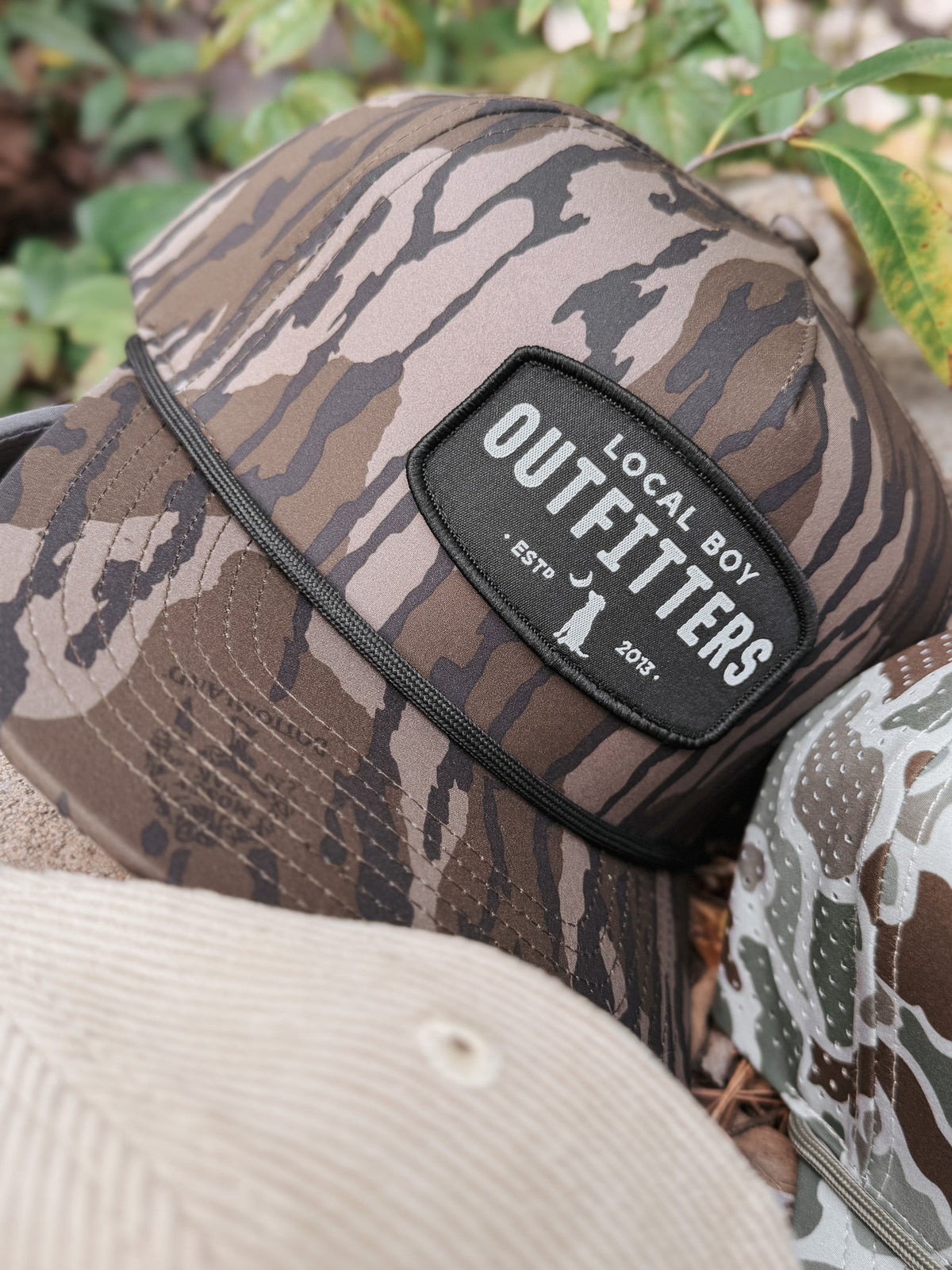 Local Boy | Woven Patch High Crown Rope Hat in OG Bottomland